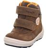 Superfit GROOVY 2.0 warm gefütterte Gore-Tex - Stivali da neve, Braun/Orange 3000,