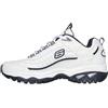 Skechers Energy Afterburn, Scarpe Sportive Outdoor Uomo, Bianco E Blu, 48.5 EU