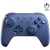 AKNES 8Bitdo Ultimate 2C Bluetooth Controller per Switch, Joystick ad Effetto Hall, Trigger Digitali non Lineari, Bumper L4/R4 Remappable,Controllo di Movimento, 6 Assi e Vibrazione Rumble-Blu Scuro