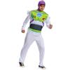 DISGUISE 158459D-EU Buzz Basic Plus Adulto (Eu) Toy Story Fancy Dress, Uomo, Multi, L/XL (42-46)