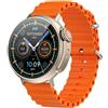 hoco. HOCO SMARTWATCH MILITARE SPORT Y18 FUNZIONE CHIAMATE BT ARANCIO 1,5 CARDIO IP65