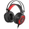 Genesis Neon 360 Cuffie Gaming con Microfono LED Jack da 3,5mm USB per PC grandi paraorecchie