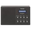 TechniSat TechniRadio 3 DAB Radio (DAB+, FM, portatile, Radiosveglia, design a blocco), nero