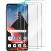 Cadorabo 3X Pellicola di Armatura Compatibile con Motorola ThinkPhone in Elevata TRASPARENZA - 3X Vetro temperato (Tempered) di Protezione del Display in durezza 9H con 3D Touch
