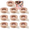 IATAHI Micropore Nastro,10pcs Cerotto Naso,Nastri Microporosi,Flessibile Nastro,Nasale Traspirante,Nastro Adesivo,Benda Elastica Autoadesiva,per Medicazioni,Sport,Naso,Extension Ciglia