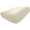 Edda Lux Federa adatta al Tempur Shape QUEEN e Tempur Original QUEEN cuscino cervicale (61 x 31 cm) S, M, L e XL, in morbido jersey di 100% cotone, Bianco Naturale