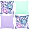 Amilian Set di 4 cuscini decorativi con imbottitura, cuscino decorativo; cuscino decorativo con federa; cuscino per divano per camera da letto, soggiorno, bambini, federa per cuscino 50 x 50 cm, set