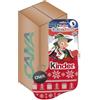 CAIYA Kinder Calza Rossa dell'Epifania 2024 Befana con 10 pezzi: Kinder Cioccolato, Cereali, Bueno e Maxi 290g con Portachiavi CAIYA®