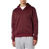 Champion Legacy American Classics - Storm Fleece Full Zip Felpa con Cappuccio, Rosso TBR, S Uomo FW23