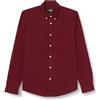 ONLY & SONS Onsgudmund Noos-Maglietta Slim 1 Pkt Camicia a Maniche Lunghe, Bordeaux, XL Uomo