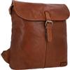 Gusti Zaino in pelle - Kieran, zaino in pelle, zaino da città, zaino daypack antifurto, vintage, da donna e da uomo, marrone 2, Taglia unica