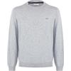 SUN68 Pullover Uomo Round Solid Grigio Medio (IT, Testo, L, Regular, Regular, Grigio)