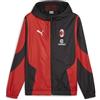 PUMA Giacca Pre Partita AC Milan XS Black for all Time Red