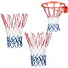 NTRUXZP Rete da basket professionale, 2 pezzi, adatta per campi scolastici, basket per interni ed esterni (45 cm)