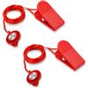 XIHIRCD 2pz Chiave di Sicurezza Magnetica Universale per Tapis Roulant, Interruttore di Sicurezza Magnetico Chiaveroulant Magnete di Arresto di Emergenza per Tapis Roulant Macchine da Corsa