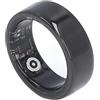 Yunir Anello di Salute Intelligente, Contapassi Impermeabile per Fitness Tracker, per Dati di Esercizio e Registrazione della qualità del Sonno, Compatibile con (21,5 mm/0,85 pollici)