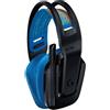 Logitech Cuffie Headband Bluetooth G535 LIGHTSPEED Blu/Nero