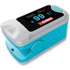 GIMA SpA PULSOSSIMETRO DA DITO PULSOXIMETRO OXY-3 CON DISPLAY PER MISURAZIONE DIOSSIGENO NEL SANGUE E BATTITO CARDIACO CON CORDINO E BATTERIE