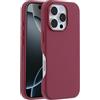 OtterBox Symmetry Series Cactus Leather MagSafe Custodia per iPhone 16 Pro, custodia protettiva sottile antiurto, a prova di caduta, testata 3x vs norme MIL-STD 810G, Rosso