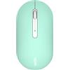 apm Colors 571175 - Mouse wireless silenzioso, modalità Bluetooth o ricevitore 2.4 GHz, 3 pulsanti, portatile, batteria inclusa, compatibile con PC/Telefono/Tablet/Windows/macOS/iPadOS/Android/Chrome,