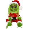 Yearsahrk Peluche di Natale Grinch, bambola di peluche di Natale verde, mostro, Elf Plush, giocattolo di Natale (peluche Grinch)