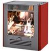 TecnoAir System Stufa a bioetanolo Mini Ruby biostufa 2300W riscaldamento 70mc colore bordeaux