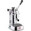 La Pavoni Professional Lusso, Macchina da Caffè Espresso a Leva LPLPLQ01EU, Riscaldamento a Caldaia con Manometro, Serbatoio Acqua 1,6L, Portafiltro 52 mm e Filtro 1/2 Tazze, 950 W, Ottone Cromato