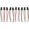 2 Pezzi T10 W5W 168 194 Porta Presa per Auto, Gomma Morbida