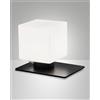 Fabas ZARA LAMPADA DA TAVOLO COLORE NERO ATTACCO G9 LAMPADINA INCLUSA DIMMERABILE