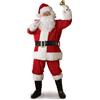 Geagodelia Set di Babbo Natale 7PZ Include Stivale Barba Set Pantaloni Natalizio Christmas S-3XL Completo Speciale per Uomo (Rosso, XXXL)