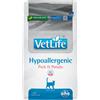 VET LIFE FARMINA Farmina VET LIFE Crocchette per Gatti HYPOALLERGENICO Maiale e Patata 400 Gr