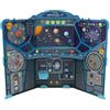 Smoby - Space Center, 7600390100, +3 Anni, 15 attività, 68 Accessori, Astronave, Ripiegabile