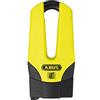 ABUS Serratura a disco freno Granit Quick 37/60 Maxi + Mini - serratura per moto con livello di sicurezza 15 - grillo spesso 13 mm - altezza grillo 50 mm, giallo