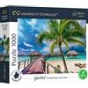 Trefl Prime - Uft Puzzle Wanderlust: Paradise Beach, Bora-Bora - 1000 Pezzi, Cartone Più Spesso, Bio, EKO, Spiaggia del Paradiso, Palme, Intrattenimento per Adulti E Bambini Oltre 12 Anni