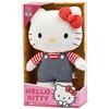 Giochi Preziosi Peluche Hello Kitty Vestito Blu Denim Fiocco Rosso - HKT13300