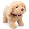 Animigos Tobar 28773 - Cagnolino Peluche con Movimento , Modelli/Colori Assortiti, 1 Pezzo