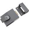 Yale Locks 81 - Serratura cilindrica DMG in ottone a rullo e catenaccio con entrata a incastro, 60 mm