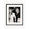 Any Image Fotografia incorniciata Serge Gainsbourg & Jane Birkin
