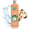 MENFORSAN Shampoo per Cani all'Olio di Macadamia | Nutre e Ravviva il Mantello | Potere Districante | Proprietà Anti-Crespo e Restaurative | Agrumi | 1 l