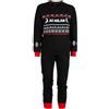 HERMET Pigiama Tuta In Felpa Natale Milan XL