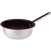 Pentole Agnelli ALSA111BMS20 Padella Antiaderente per Mantecare Salta Pasta E Riso Spessore 3 Millimetri con Manico Tubolare Inox, Diametro 20 cm