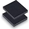 Trodat - Cartucce di Ricambio 6/4924 per Timbri Trodat Printy 4924, 4940, 4724 e 4740, confezione da 2 Tamponi, Colore Nero, Forma Quadrata 40 x 40 mm, Inchiostro Indelebile