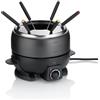 kela Set per fonduta elettrica di carne 9 pezzi, set per fonduta per 6 persone SIMPLON, fonduta di formaggio, fonduta di cioccolato elettrica con forchette, portaforchette, 800 W