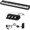 MusicalStore2005 HomeSet per Casio PX-S1100 Black - Piano Digitale 88 Tasti Pesati con Pedaliera SP-34, Bluetooth e App Integrata - Design Compatto e Funzionalità Avanzate