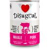Disugual Adult Umido Cane 400 g pesce bianco