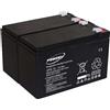 akku-net Batteria al Gel di Piombo per:ups APC RBC48 9Ah 12V, 12V, Lead-Acid