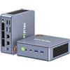 GMKtec Mini-PC 5825U, M5 Plus Dual LAN 2,5G Desktop-Computer, AMD Ryzen 7 5825U (8 Core/16 Threads 4,50 GHz), 16 GB RAM DDR4 + 512 GB PCIe-SSD, WiFi 6E, USB 3.2, USB-C, BT 5.2, DP, HDMI