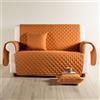 Caleffi Modern Salvadivano Copridivano Salvadivano, Microfibra, Arancio, 2 Posti, 1006647