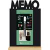SECURIT LAVAGNA DA TAVOLO MEMO SILHOUETTE Securit