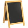 SECURIT Lavagna Nature 85x54,5x44cm legno naturale SANDWICH Securit